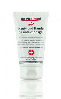 de ViralMed Hndedesinfektion und Hautdesionfektion Gel nach WHO 75 ml