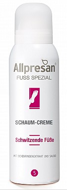 ALLPRESAN Schaum-Creme Schwitzende Fe N5